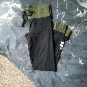 Pink Banded Leggings